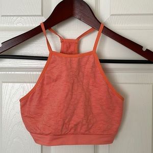 Xhilaration bralette, coral, size M